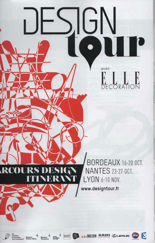 La Presse en parle : ELLE DECO novembre 2013 - reportage Clmence Leboulanger