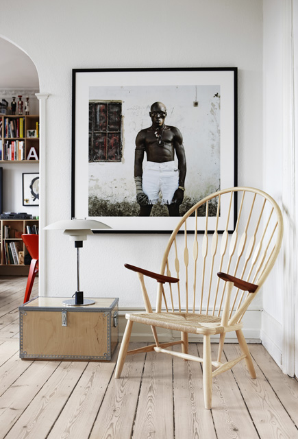 Maison Hand Lyon - mobilier PP Mobler - designer Hans J Wegner - modle PP550 Peacock Chair - photo Mikkel Adsbol 