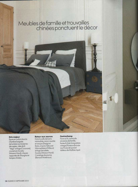 MAISON HAND Lyon - ELLE DECORATION septembre 2012