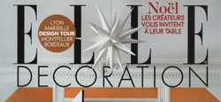 La presse parle de Maison Hand -ELLE DECORATION décembre 2012