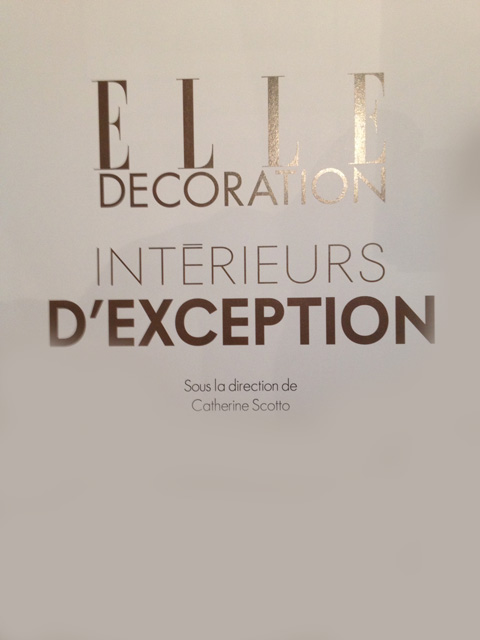 La presse parle de MAISON HAND - ELLE DECORATION - INTERIEURS d'EXCEPTION dcembre 2014