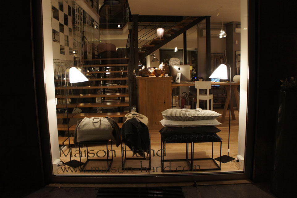 r�alisation magasin maison HAND - Padoue Italie