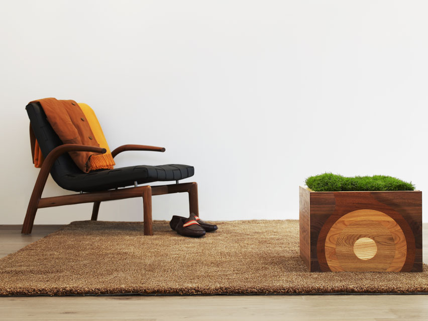 HAND Lyon - design et mobilier contemporain - autres produits - Kasthall - tapis Stubb Brown Ochra