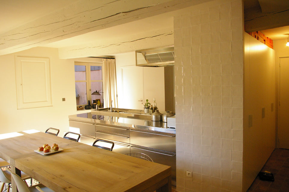 HAND realisation appartement Lyon2 - quai de sa�ne