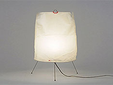 HAND Lyon - mobilier et design contemporain - Pierre Emmanuel Martin et St�phane Garotin pr�sentent les luminaires AKARI d'Isamu Noguchi pour SENTOU