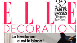 ELLE DECO jfevrier-mars 2011 - la tendance c'est le blanc