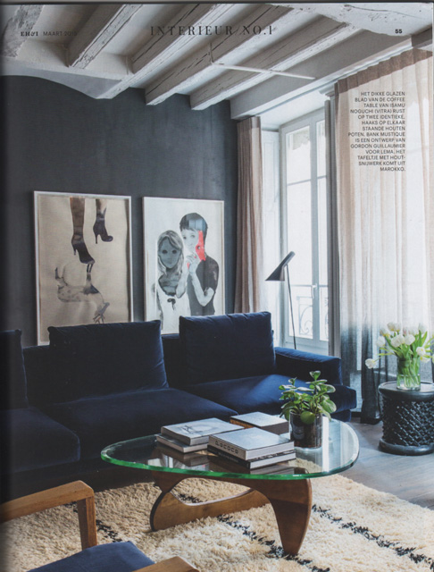 La Presse hollandaise parle de MAISON HAND : EIGEN HUIS INTERIEUR mars 2015 - texte Tessa Pearson - photos Felix Forest/Living Inside