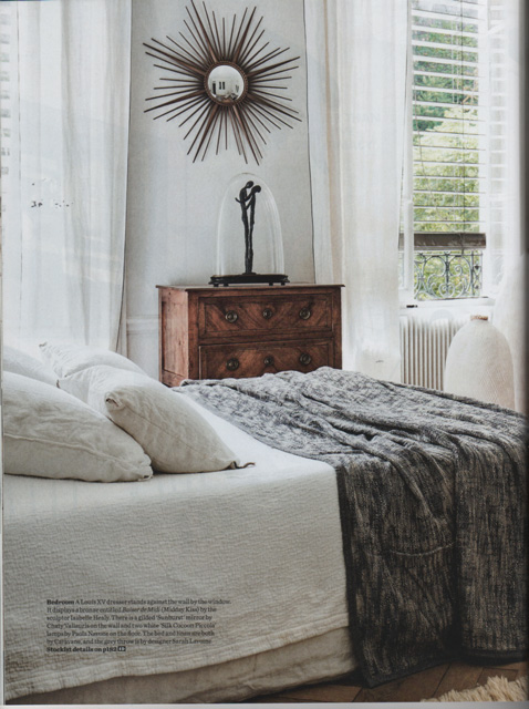 La Presse parle de MAISON HAND : ELLE DECO UK fvrier 2015  - texte Sara White Wilson - photos Felix Forest / Living Inside