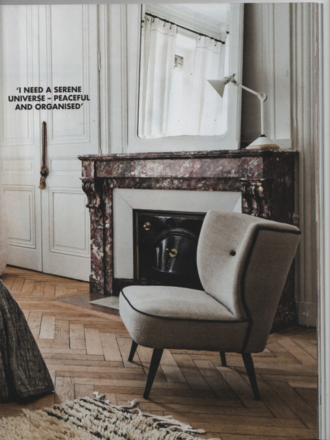 La Presse parle de MAISON HAND : ELLE DECO UK fvrier 2015  - texte Sara White Wilson - photos Felix Forest / Living Inside