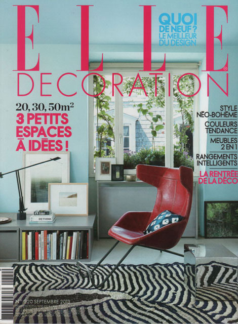 MAISON HAND Lyon - ELLE DECO septembre 2013 - 3 petits espaces  ides