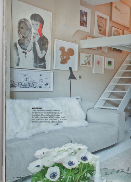 MAISON HAND Lyon - La presse allemande  - HOME magazine dco - Pierre Emmanuel Martin et Stephane Garrotin
