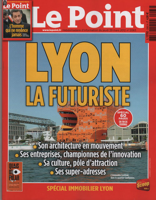 HAND Lyon - la presse en parle :Le Point avril 2012 - les bonnes adresses de Maison Hand