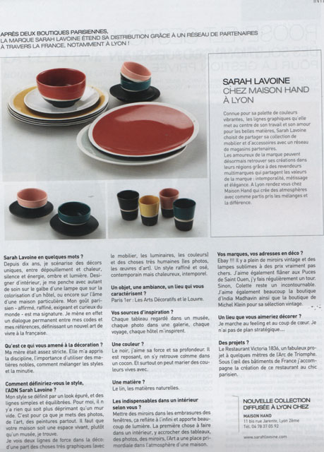 La Presse  parle de Maison Hand : SMART winter 2014-