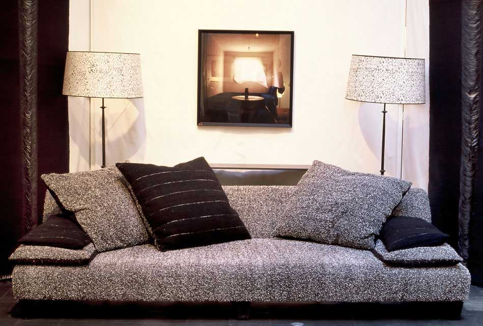 HAND Lyon et CARAVANE - canap PACHA textile