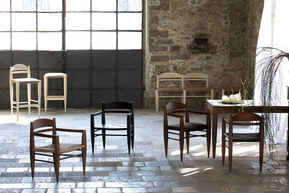 HAND Lyon - design et mobilier contemporain - autres produits - BILLIANI - chaises VINCENT - designer Werther Toffoloni