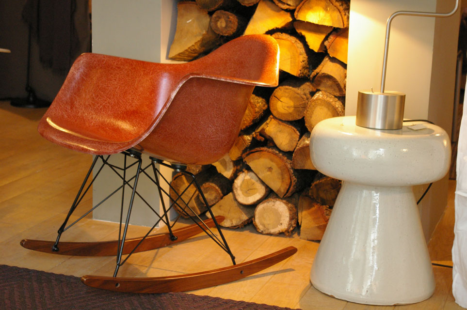 HAND Lyon - design et mobilier contemporain - autres produits - Rocking Chair RAR - fibre de verre - Charles et Ray Eames
