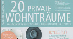 La Presse en parle : 20 Private Wohntraume avril-2013