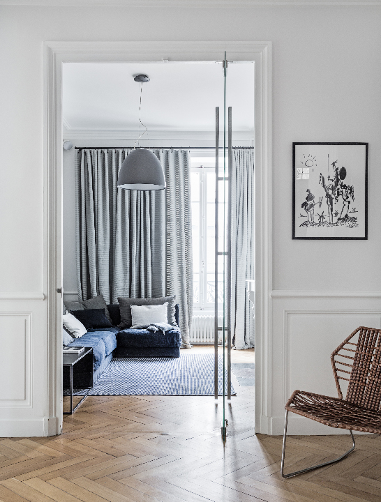 Maison HAND - rénovation appartement lyon 6 - photos Felix Forest