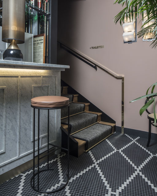 Maison HAND - CAFE du TROCADERO - rénovation et décoration d'intérieur - photos Guillaume GRASSET