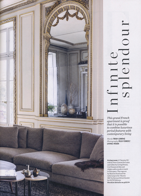 Maison HAND - ELLE DECO Janvier 2018 - texte Irish Lorenz - Photos Felix Forest - Living Inside