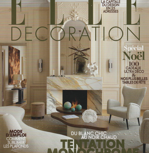 Maison HAND STUDIO - ELLE DECORATION décembre 2019 - @Audrey Schneuwly et @Romain Ricard