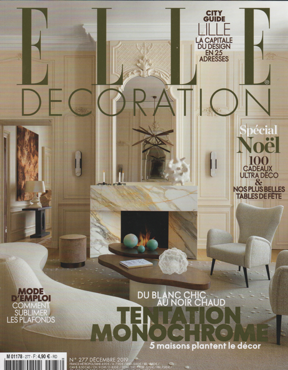 Maison HAND STUDIO - ELLE DECORATION décembre 2019 - @Audrey Schneuwly et @Romain Ricard