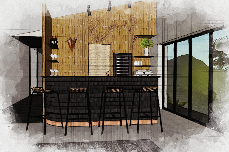 Maison Hand Studio - Projet Realisation hôtel La Reunion