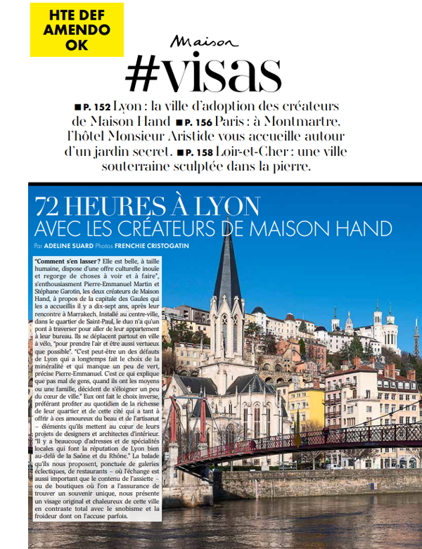 Maison Hand Studio : Maie Claire Maison - City Guide Lyon